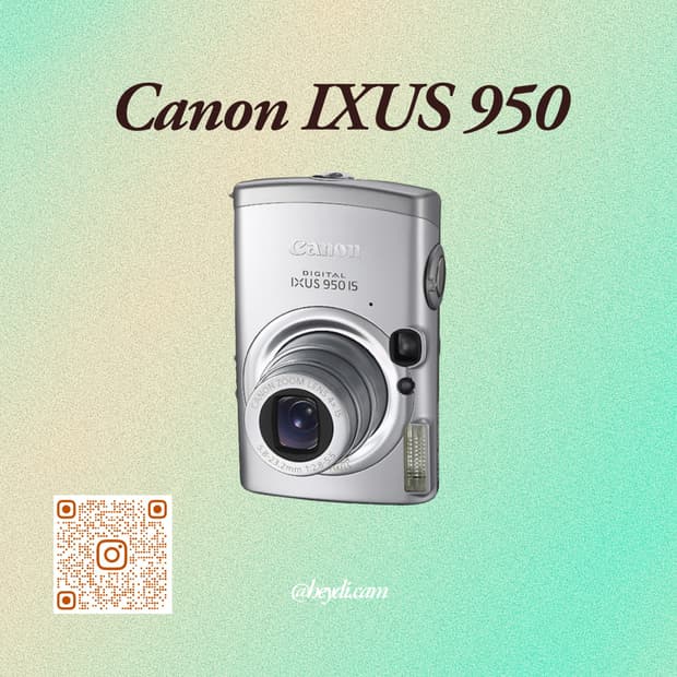 (토모토모 유인픽!)캐논 IXUS 950 IS(SD850, IXY810)