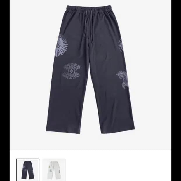 투머치택스 와플 팬츠 차콜 (초판)