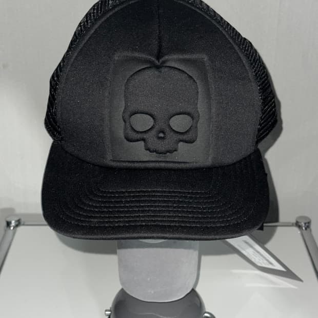 HYDROGEN 스컬캡 블랙