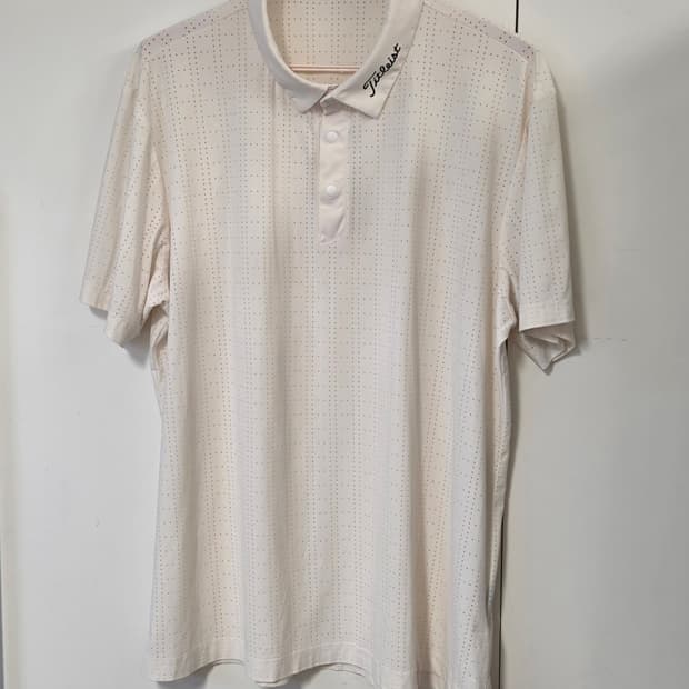 타이틀리스트 펀칭 반팔 카라티 2XL (105-110)