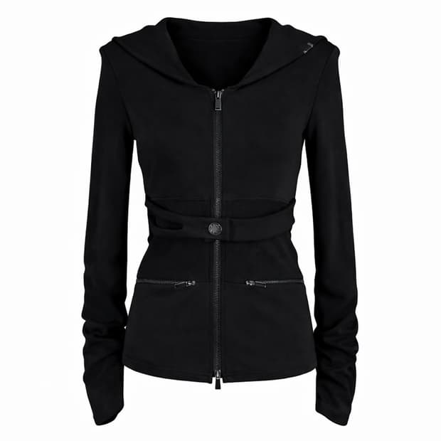 Cut out banding hoodie zip-up 쇠아 soar 후드