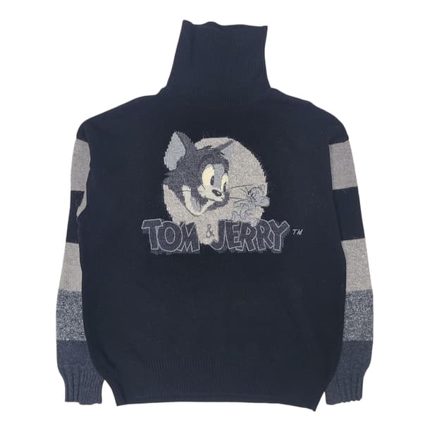 '90s Iceberg tom&jerry wool knit