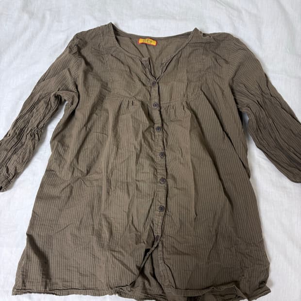 빈티지 블라우스 