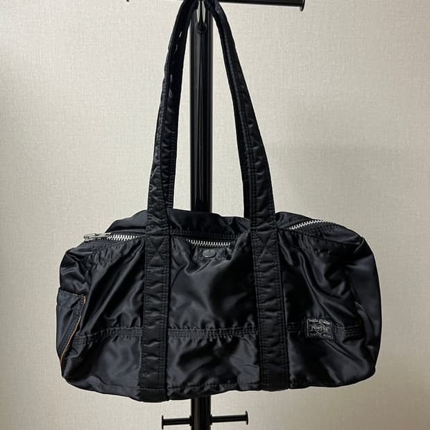 Porter 탱커 더블팩 L 블랙