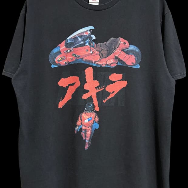 빈티지 00s AKIRA 아키라 애니메이션 티셔츠