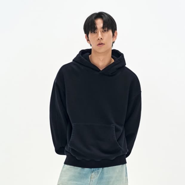 [s] 소버먼트 soverment 890g 후드티-더스키 네이비 블랙