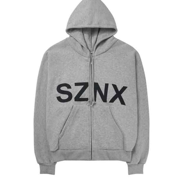 [3]이지 HD-10 그레이 - 한국 한정 칸예 머천 후드집업