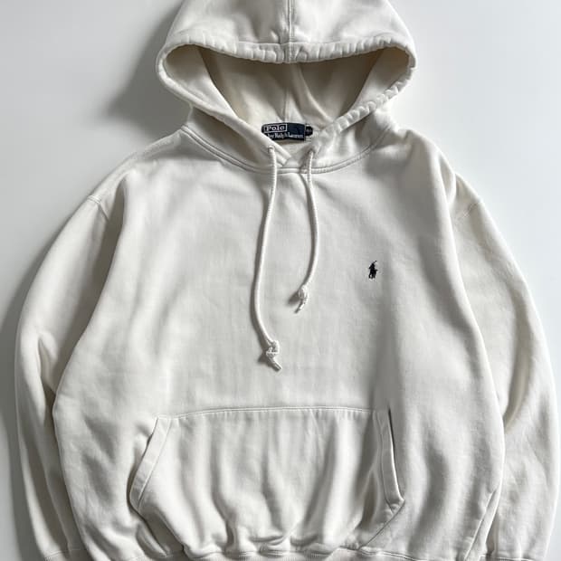 Polo 폴로 랄프로렌 아이보리컬러 후드티