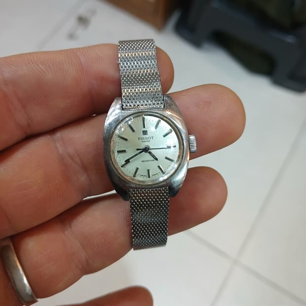 70s 빈티지 swiss 티쏘 씨스타 기계식 (수동)  여성시계