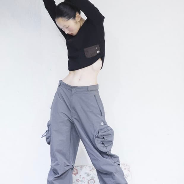 코이세이오 스마트어반유즈풀 CIRCLE POCKET PANTS GREY 