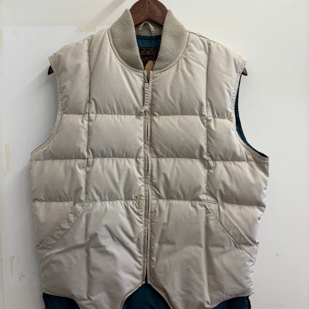 에디바우어 빈티지 조끼패딩 베스트