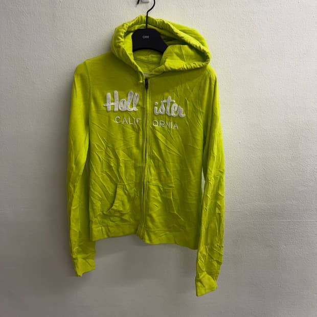 홀리스터 형광 캘리포니아 후드집업 S