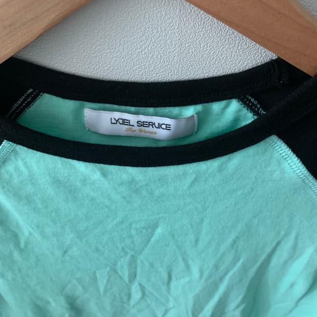 리젤서비스 CONTRAST RAGLAN LONG SLEEVE TEE (M