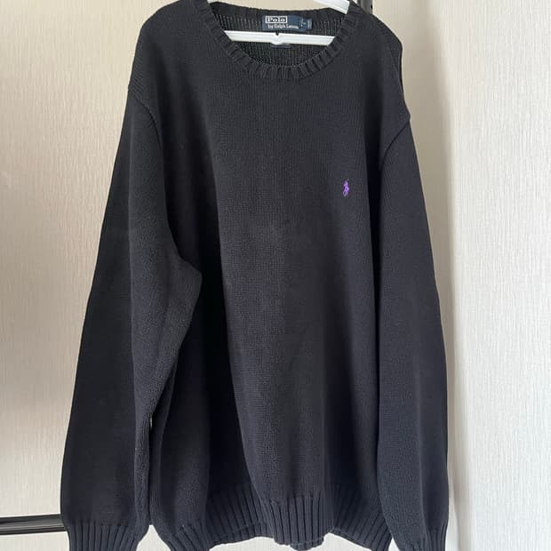 폴로 니트(오버핏)