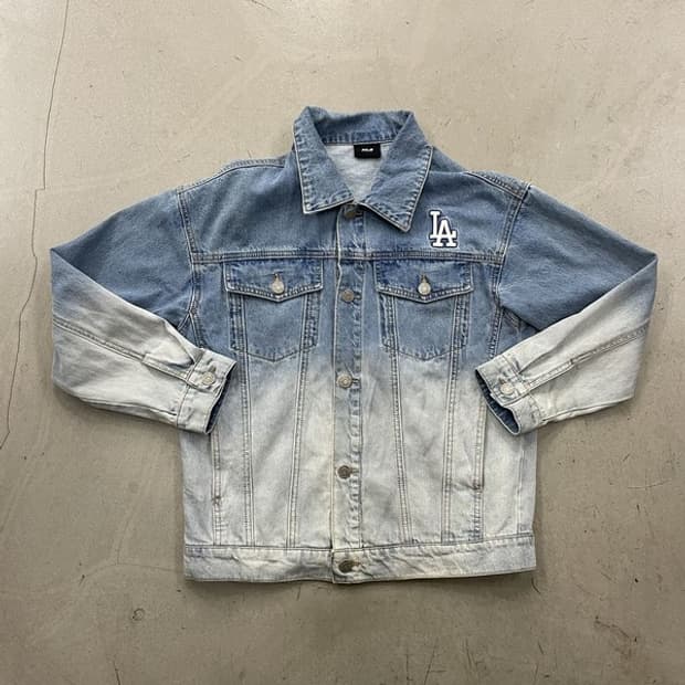 엠엘비 LA 다저스 그라데이션 데님 자켓 13Y