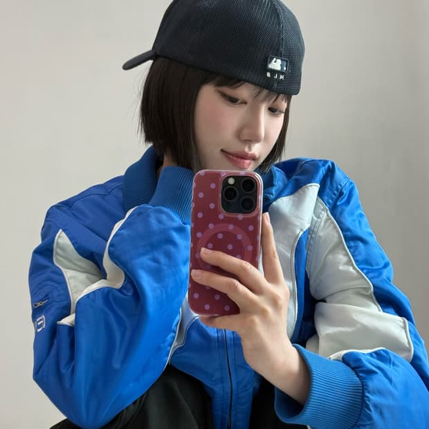 MLB 네이비 메쉬 캡