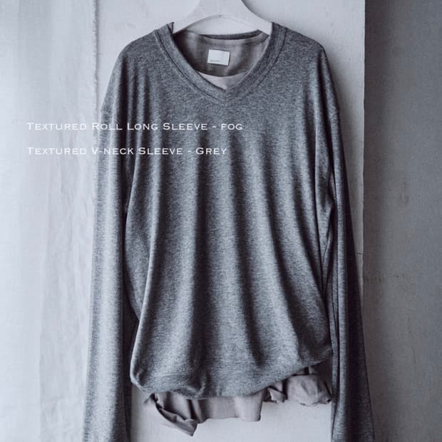 모노 프리베 브이넥 그레이 1사이즈