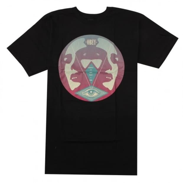 OBEY 오베이_ I SEE STATIC 블랙 S 새상품