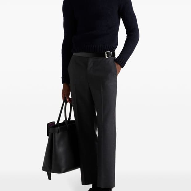 PRADA 24AW 런웨이 니트 후드 [54]