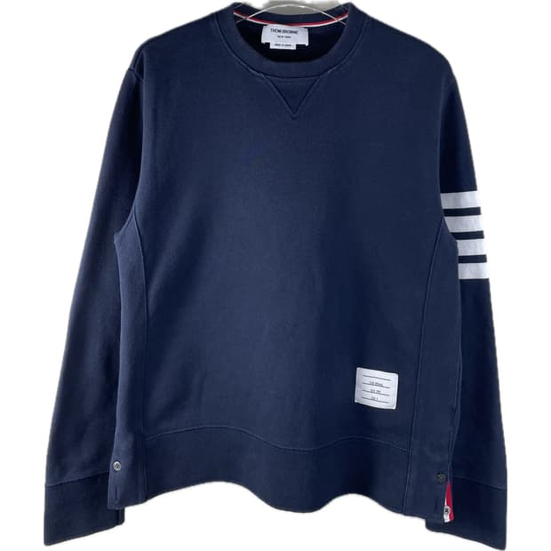 [4] 톰브라운 사선 완장 맨투맨 스웻셔츠