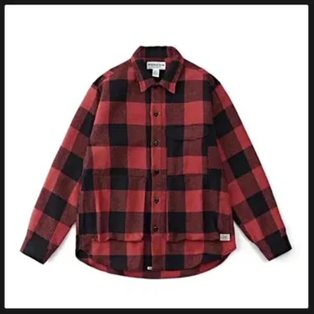 사사프라스 W.H.C Red Digs Crew Half Shirt M