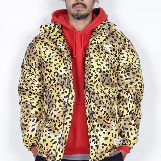 와코마리아 레오파드 다운자켓 19fw