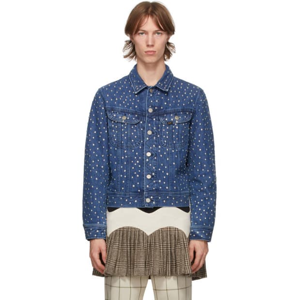 Stefan Cooke x Lee studded denim jacket