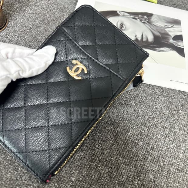 샤넬뷰티 퀄팅 폰홀더 파우치 카드홀더 VIP