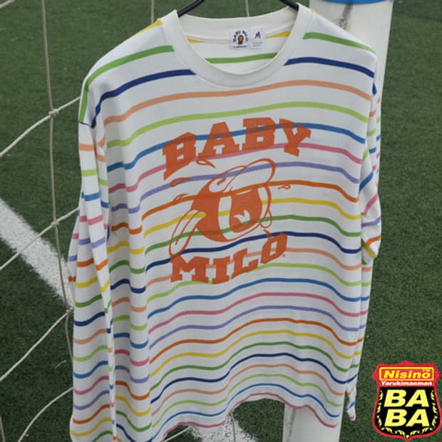 [Japan]BABY MILO 레인보우 스트라이프