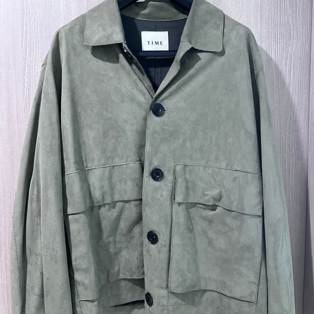 타임옴므 22년 명작 스웨이드 자켓 