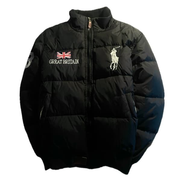 폴로 랄프로렌 빅포니 브리튼 패딩 블랙