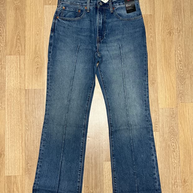 리바이스517 프리미엄 핀턱 부츠컷 34/32 새제품