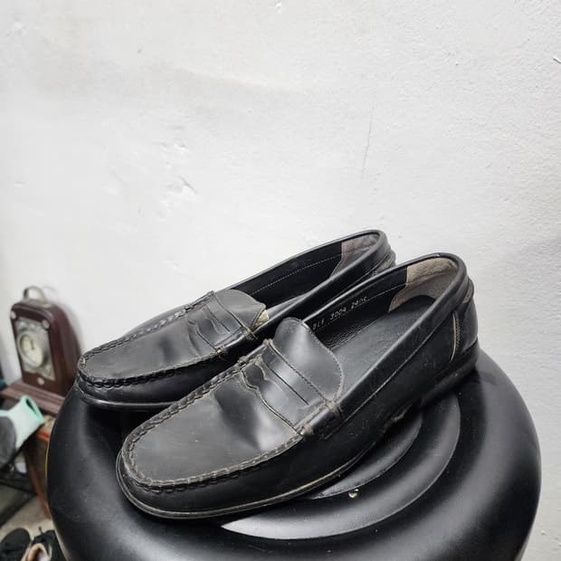 bass 바스 아메카지 리얼레더 로퍼