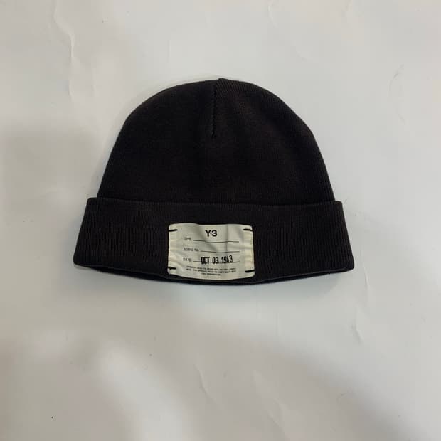 Y-3 아디다스 요지 야마모토 비니 블랙