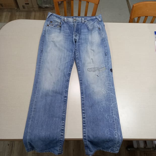 35-36 트루릴리젼 USA 워싱 일자진 커스텀 36-443