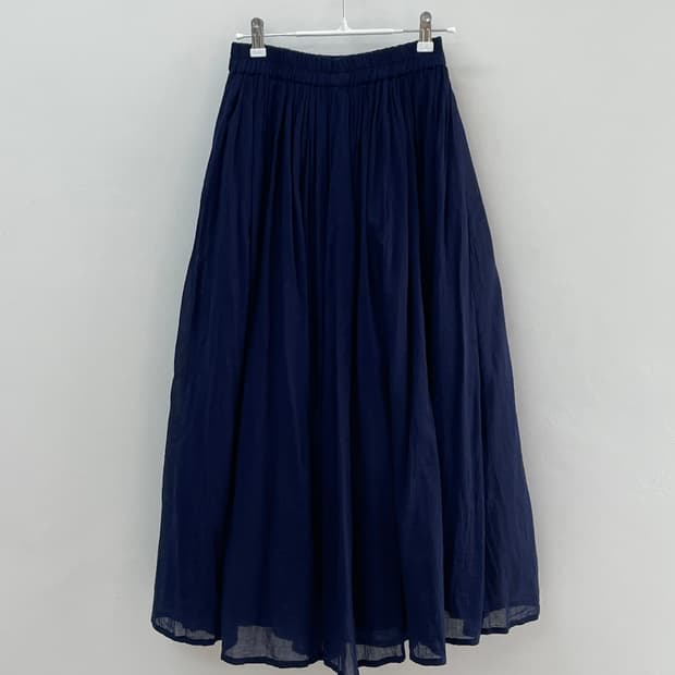 일본빈티지 Naneo    아사  코튼 롱 스커트