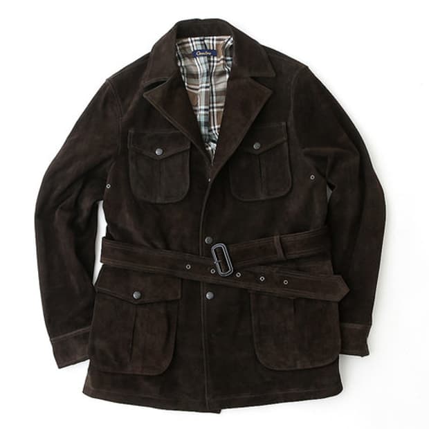 M새상품)첸트로 Centro 남성 스웨이드 자켓 CT-C12