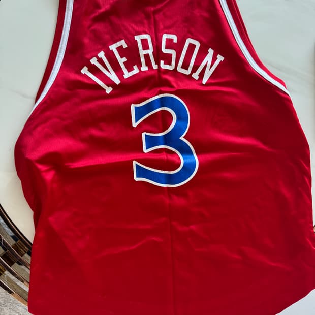 90 챔피온 nba 필라델피아 Authentic 아이버슨