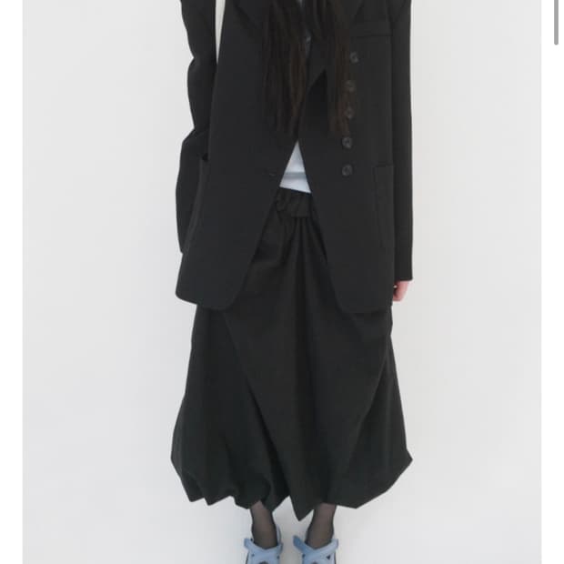 에프터먼데이 porter unbalance jacket 베이지