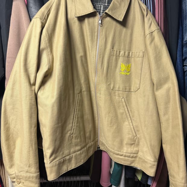 니들스 X AWGE 리버시블 워크 자켓