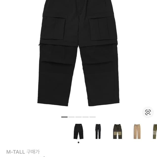 나이키 ACG 스미스 서밋 카고 팬츠 블랙 앤트러사이트 - US/EU