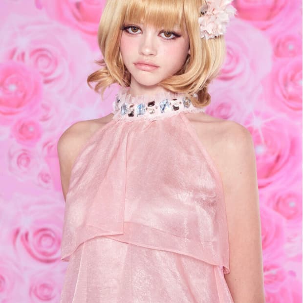 새상품) 베이비메탈클럽 블러쉬 돌 블라우스 베메클 갸루