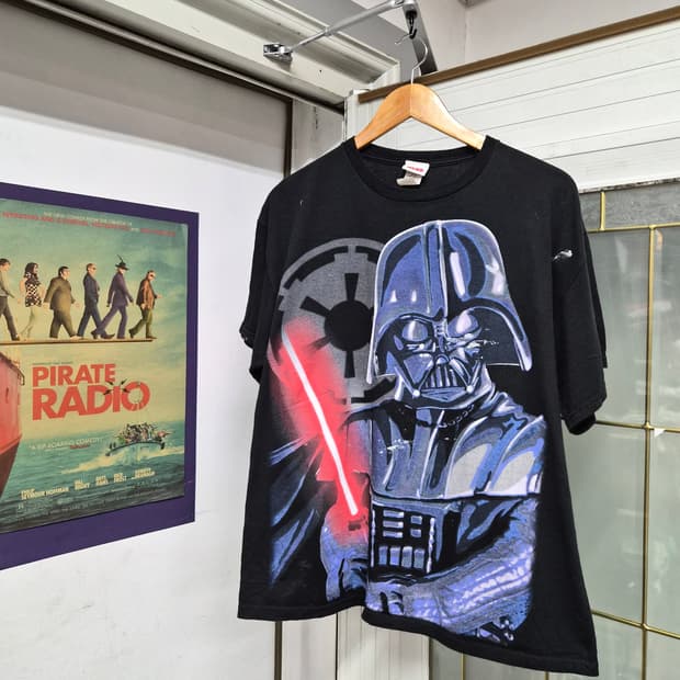 STARWARS 다스베이더 빅 프린팅 반팔티