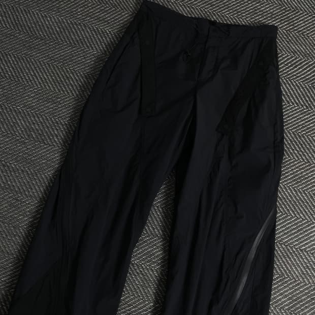 쿠어 유틸리티 지프플랩 디테일 팬츠 블랙y 3561