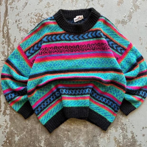 90‘s 빈티지 모헤어 니트 L