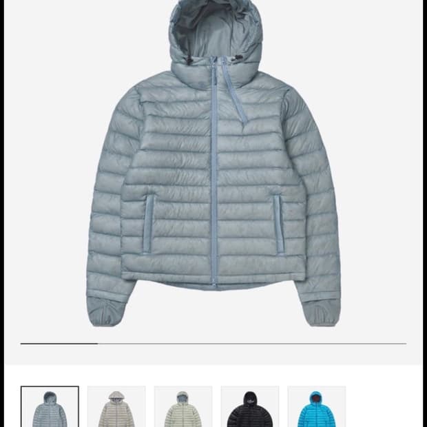 24fw 산산기어 서픽스푸퍼 스카이블루 패딩 2size