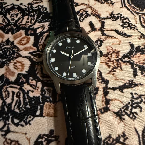 세이코 빈티지 쿼츠 시계