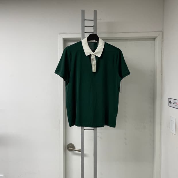몽클레어 PK 반팔 카라티 그린