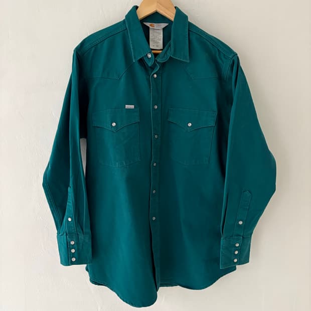 90's Carhartt Canvas cotton Western