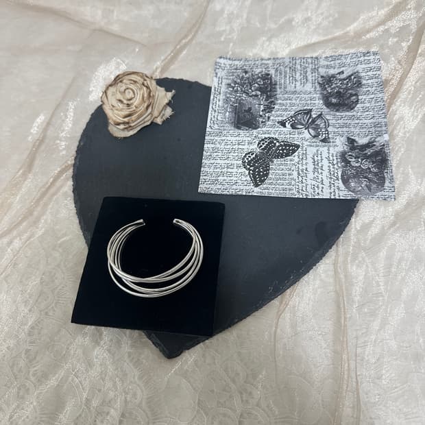 빈티지  유니크 오픈 팔찌